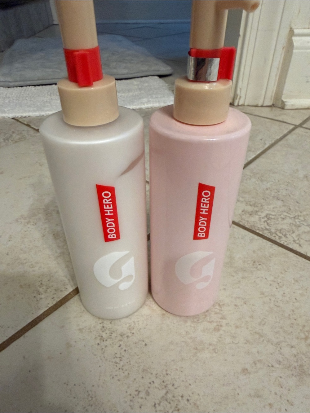 Glossier Body Hero Set - Oil wash & Lotion